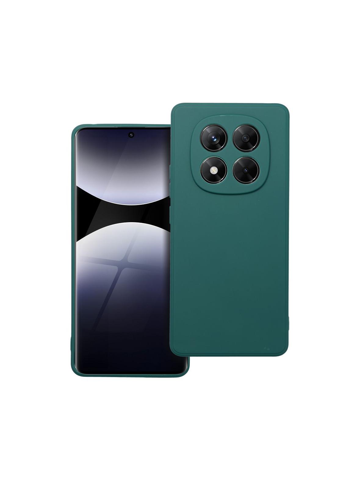 Futerał MATT do XIAOMI Redmi Note 14 PRO 4G ciemnozielony