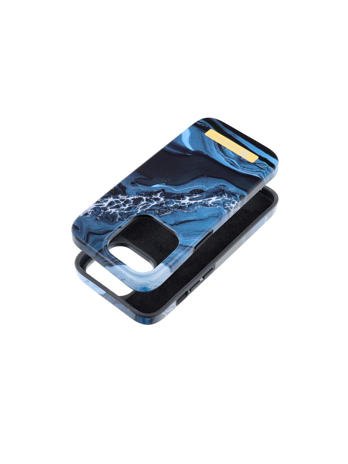 Etui na iPhone 14 PRO Forcell F-Protect Mirage zgodny z MagSafe ocean marble
