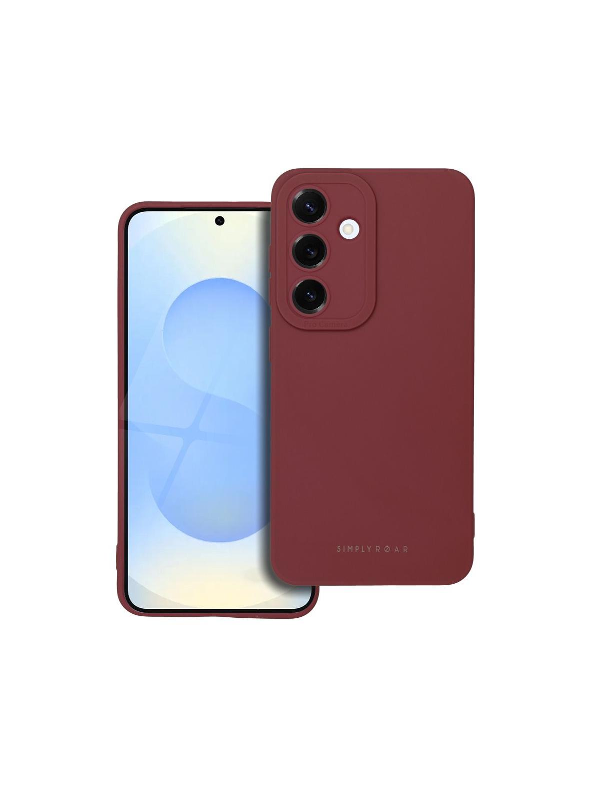 ROAR futerał LUNA do SAMSUNG S25 czerwony