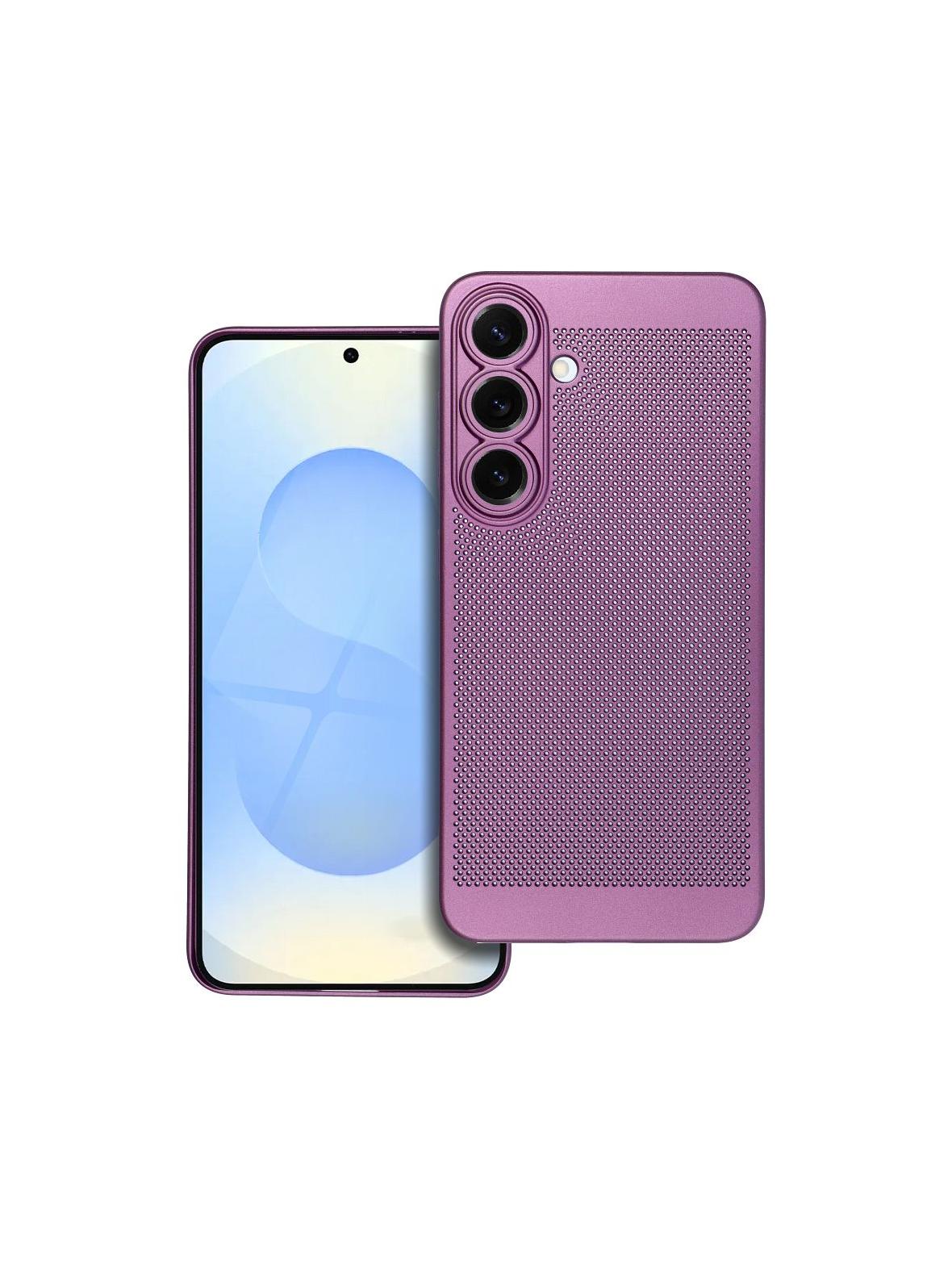 Futerał BREEZY do SAMSUNG S25 fioletowy