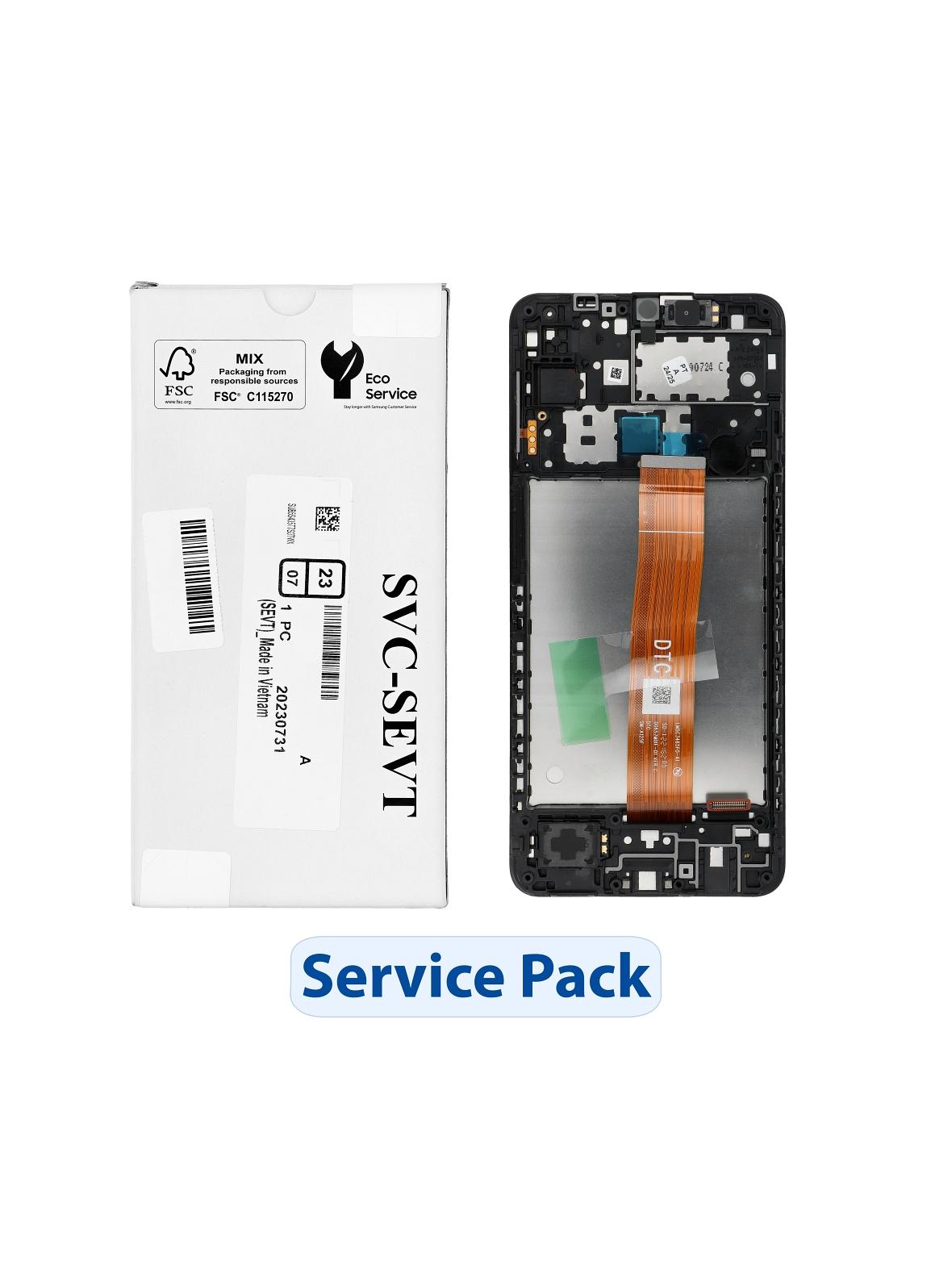ServicePack Wyświetlacz LCD SAMSUNG A12 A125F GH82-24490A