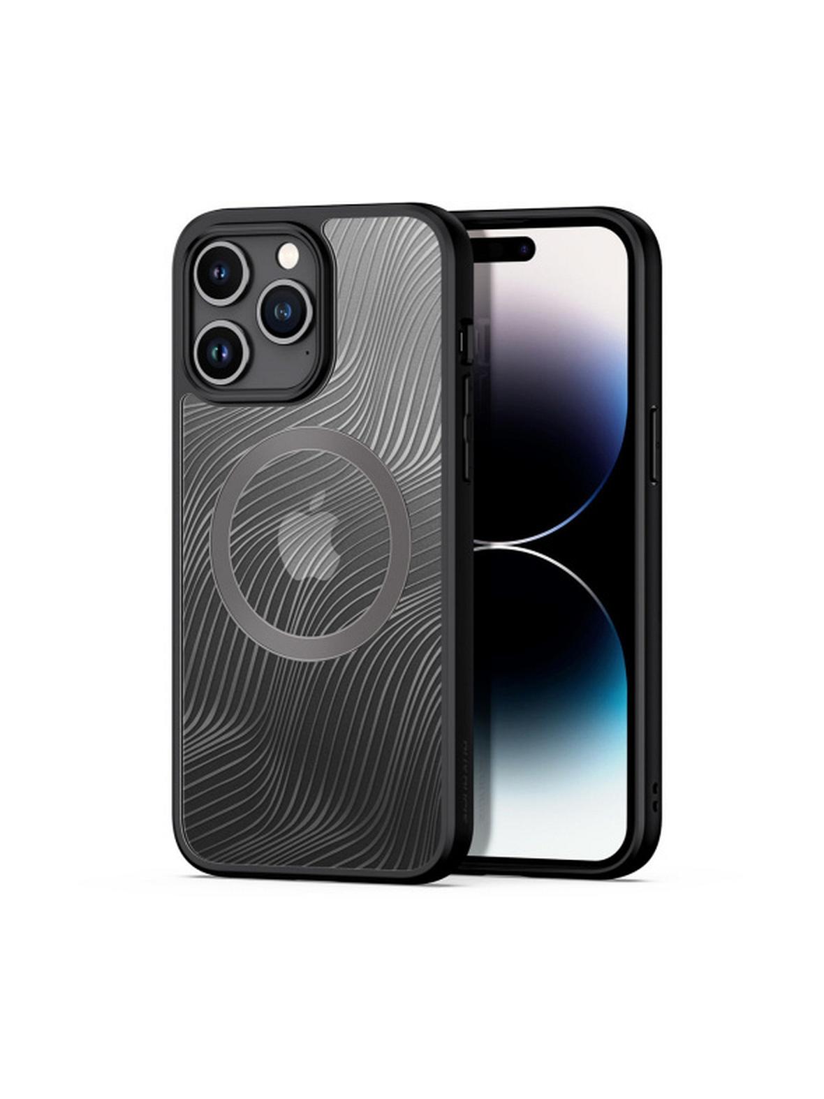 DUX DUCIS futerał AIMO MAG kompatybilny z MagSafe do IPHONE 15 Pro Max czarny