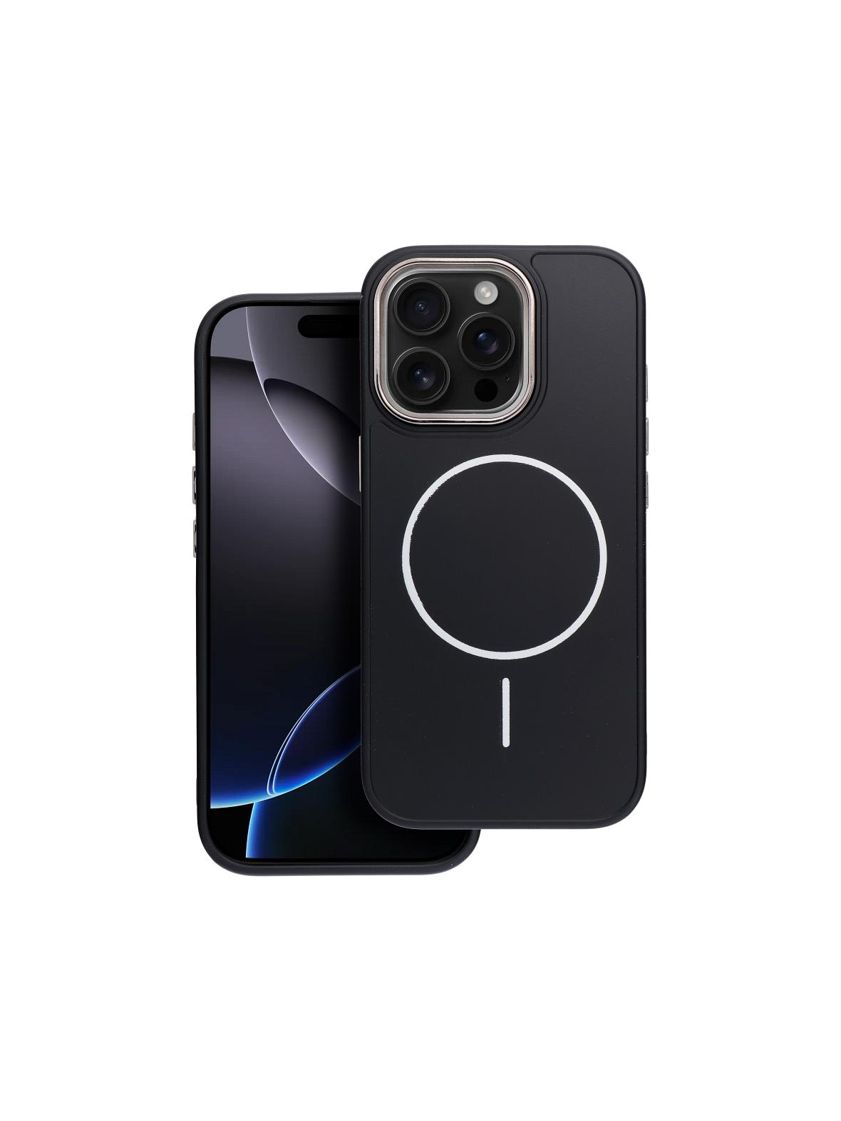 Futerał FRAME MAG COVER kompatybilny z MagSafe do IPHONE 11 czarny