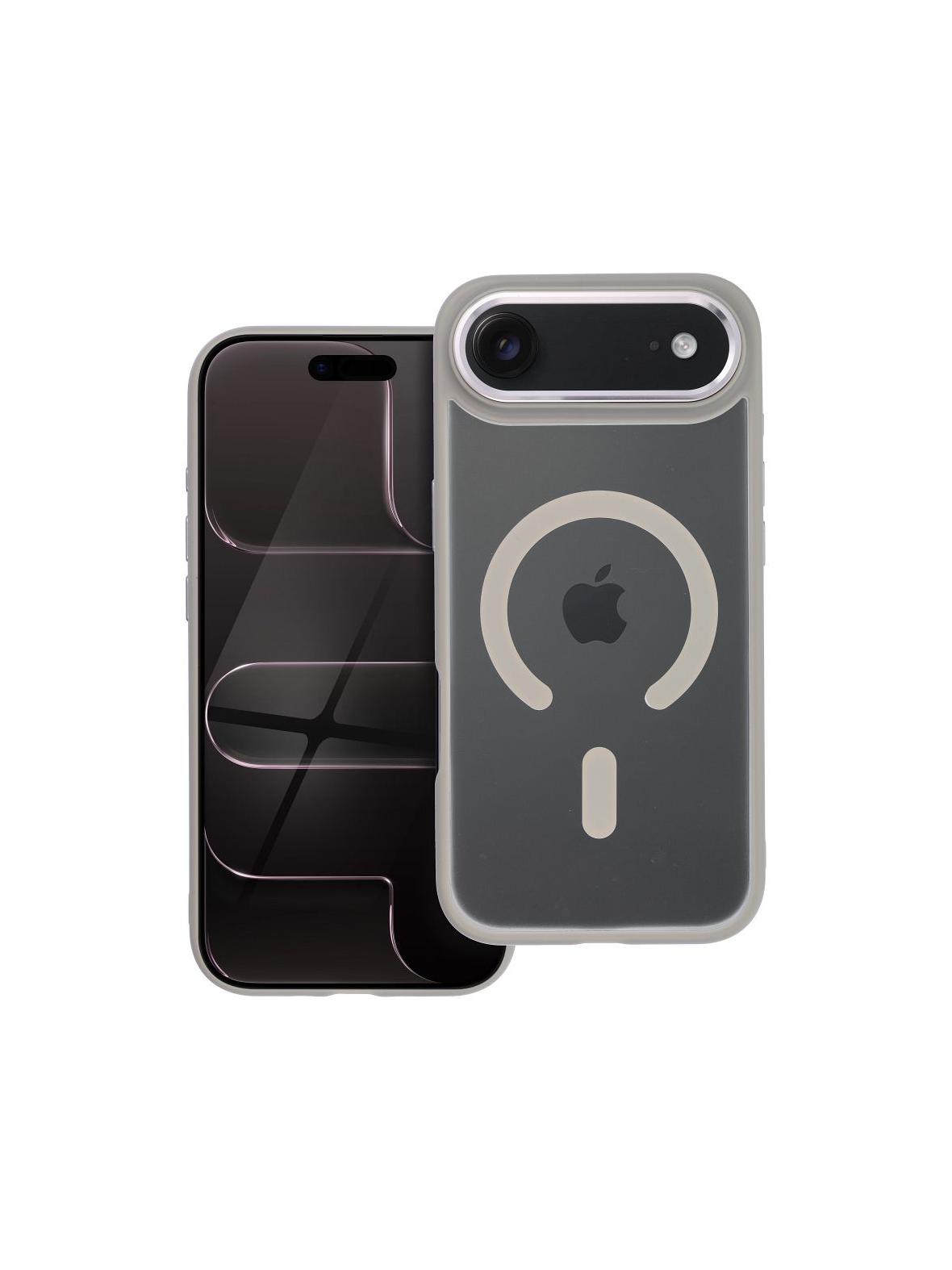 Futerał MATTE MAG COVER kompatybilny z MagSafe do IPHONE 17 Air tytanowy