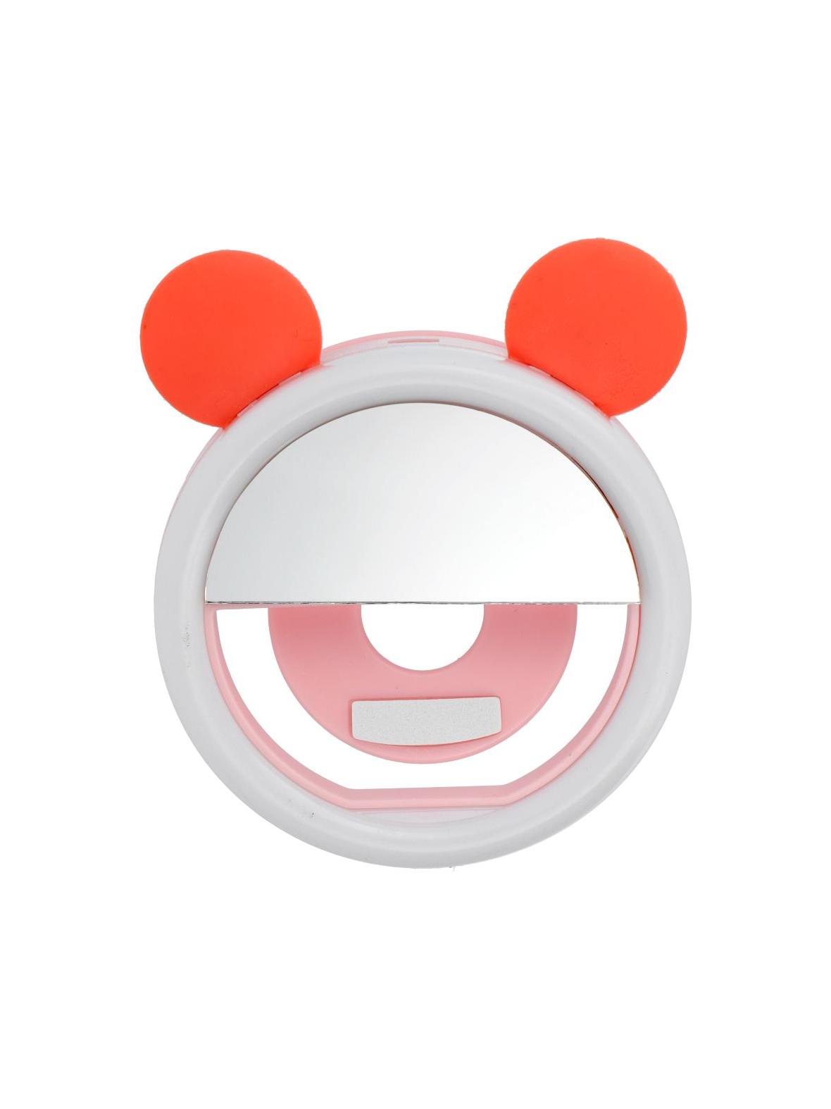 Lampa LED Ring do selfie na telefon RK12 pomarańcz