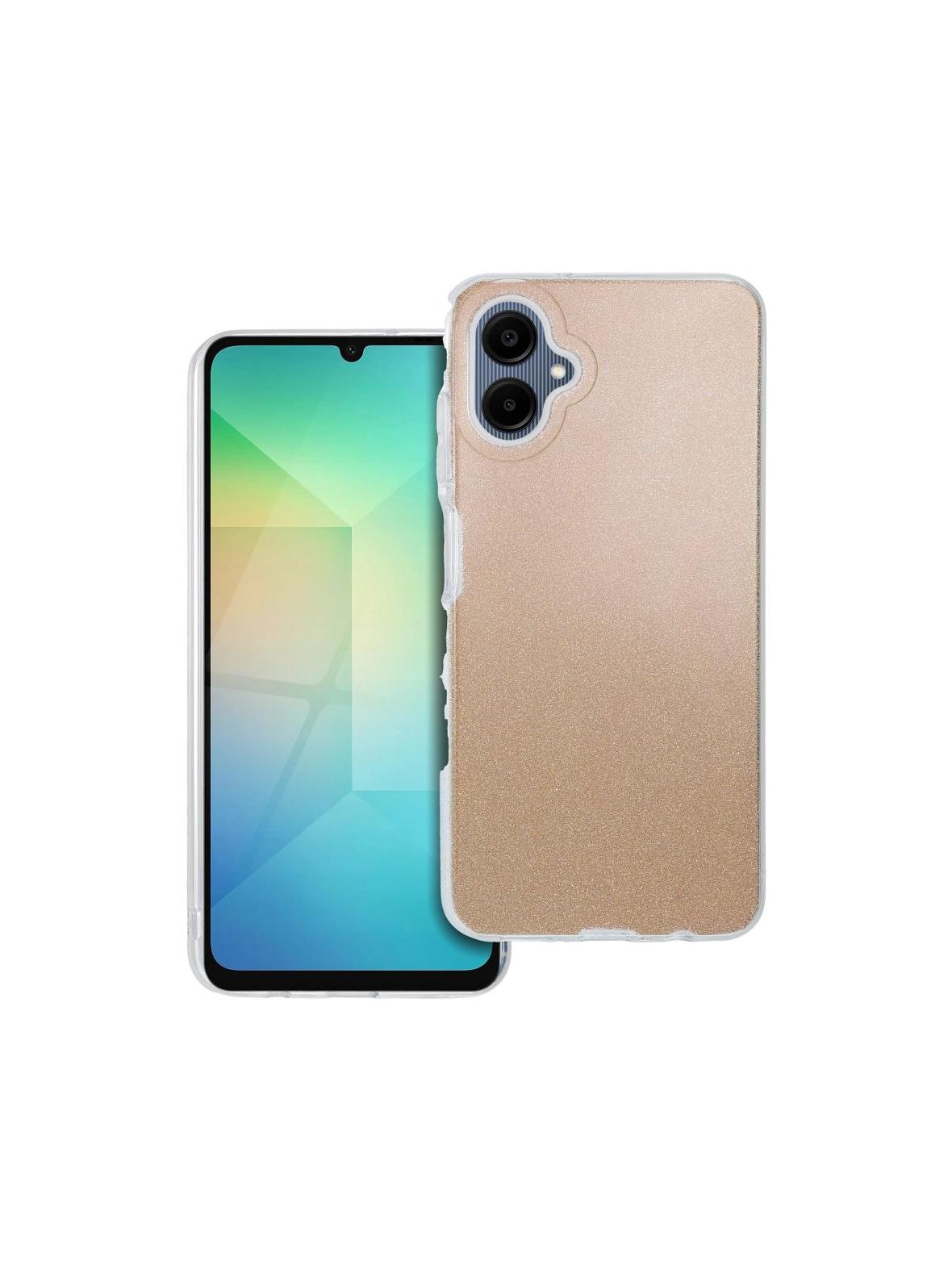 Futerał SHINING do SAMSUNG A06 5G złoty