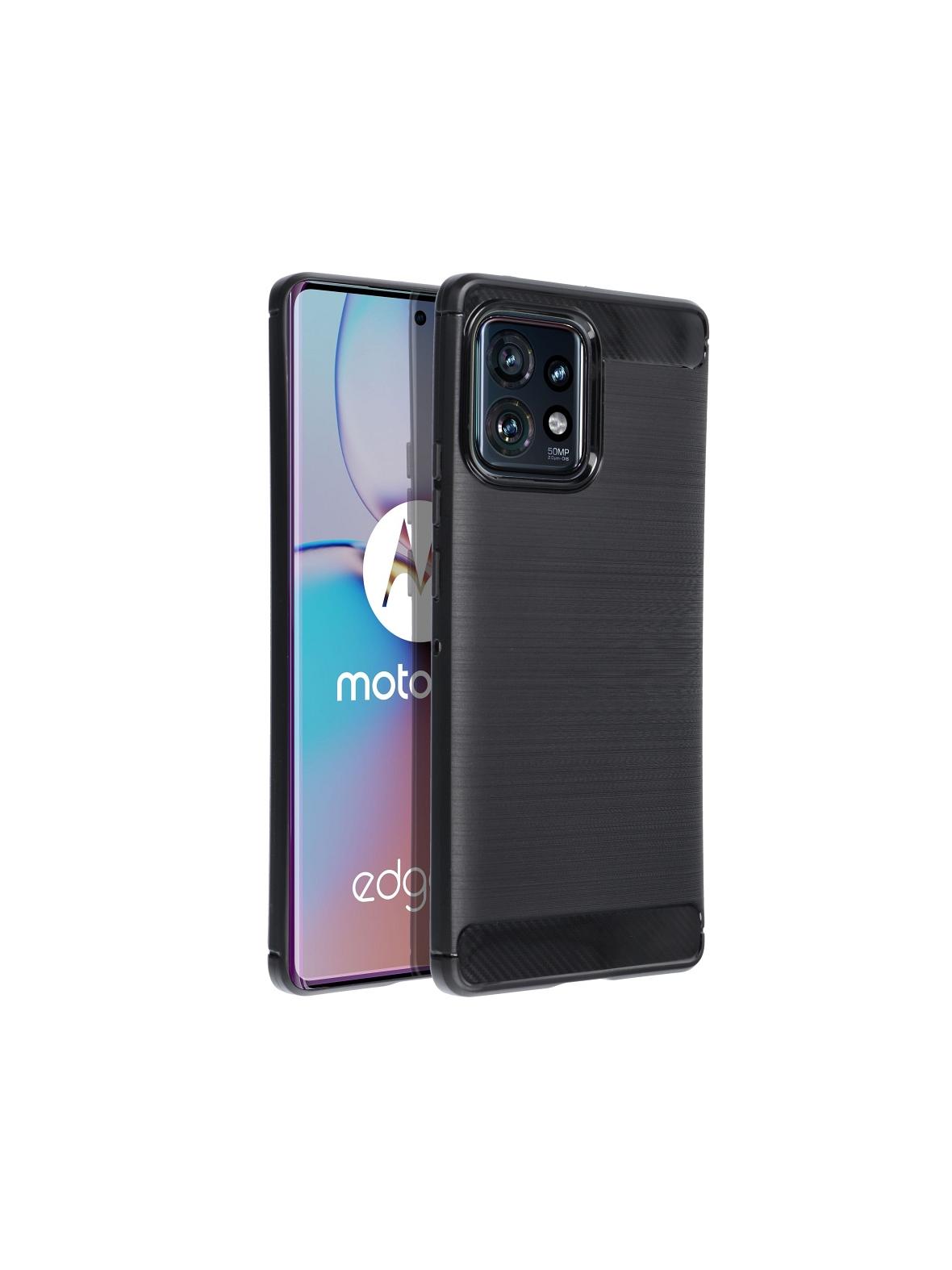 Futerał CARBON do MOTOROLA EDGE 40 Pro czarny