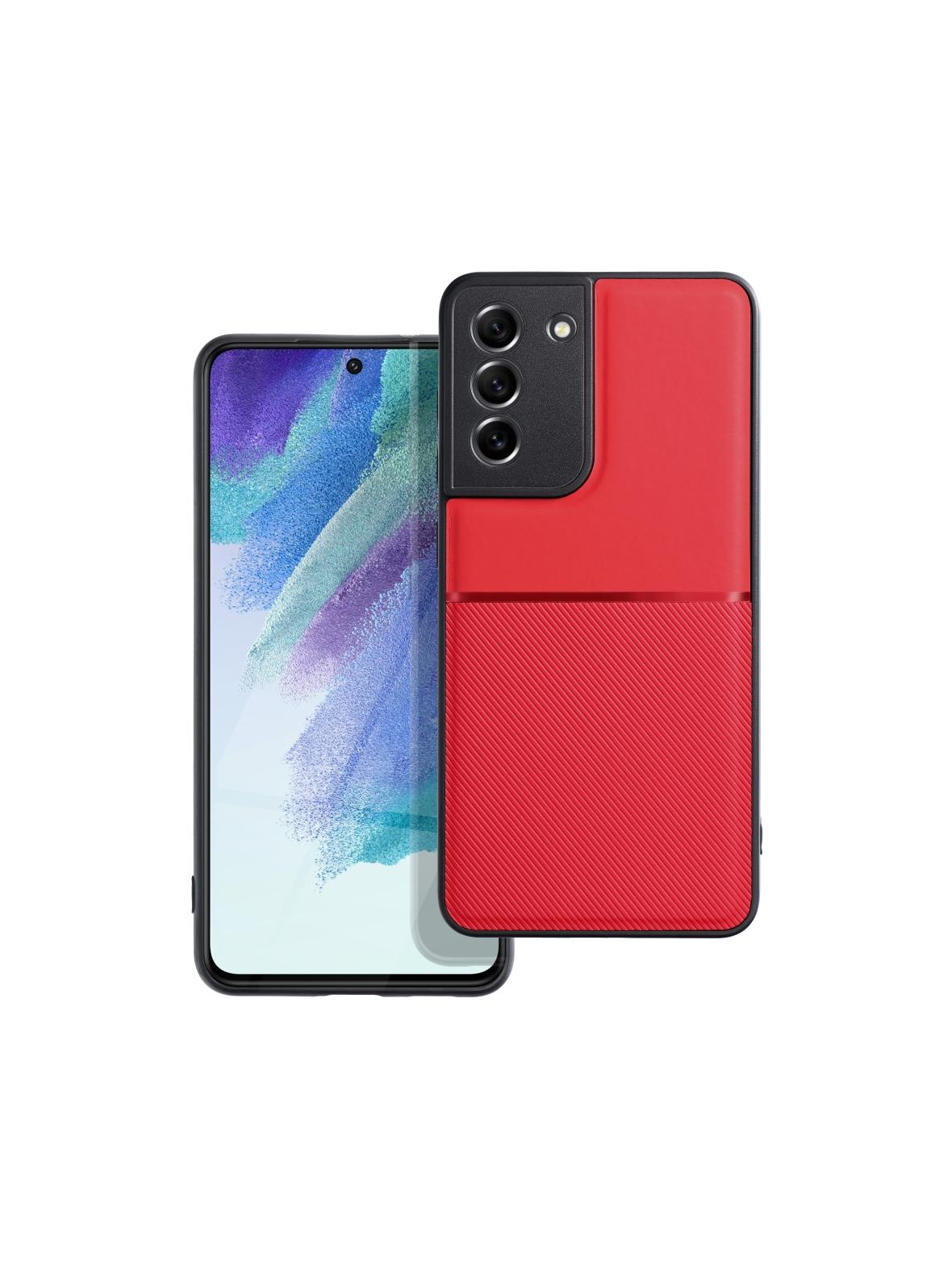 Futerał NOBLE do SAMSUNG S21 FE czerwony