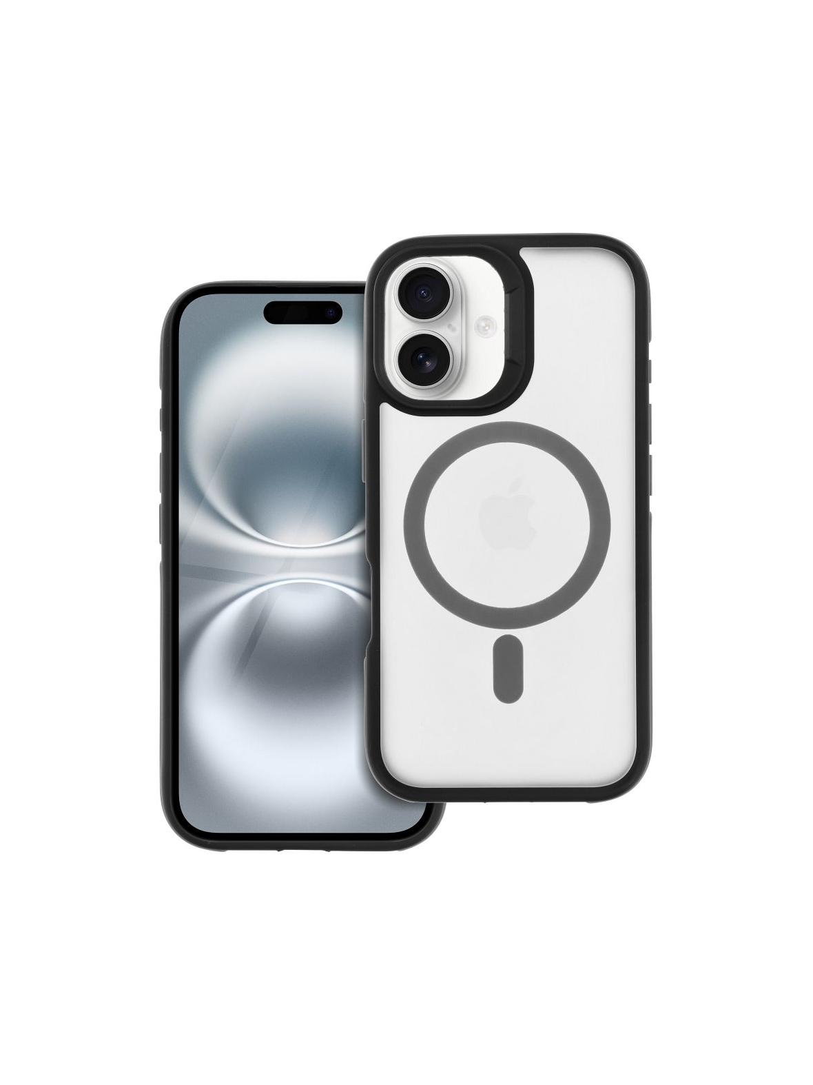 Futerał NEO do IPHONE 16 kompatybilny z MagSafe czarny