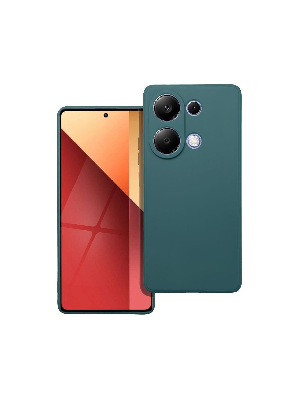 Futerał MATT do XIAOMI Redmi Note 13 Pro 4G ciemnozielony