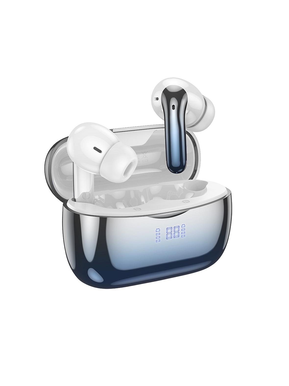 Słuchawki bezprzewodowe douszne Hoco TWS ANC + ENC EQ16 niebieskie