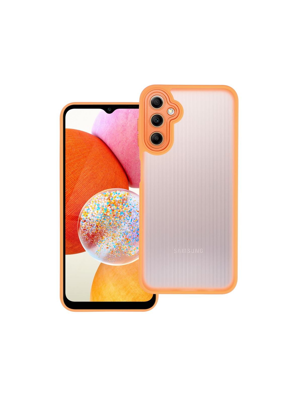 Futerał VARIETE do SAMSUNG A14 4G / A14 5G apricot crush