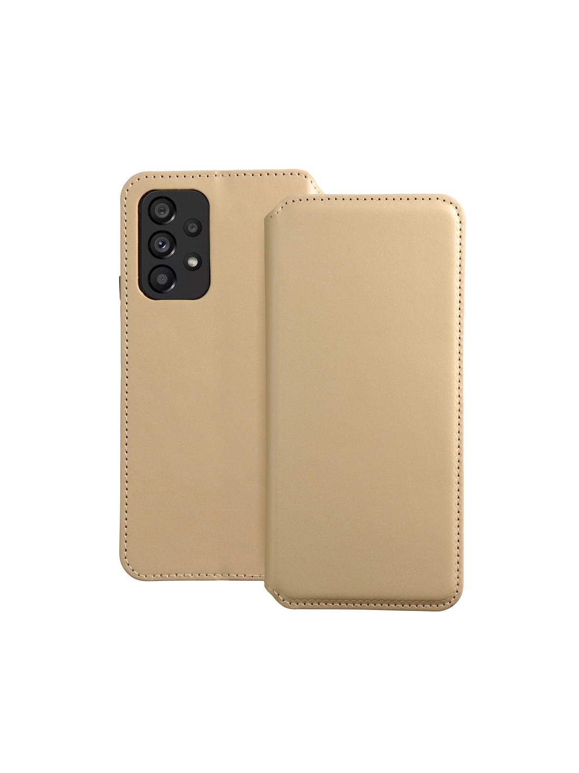 Kabura DUAL POCKET Book do SAMSUNG A53 5G złoty