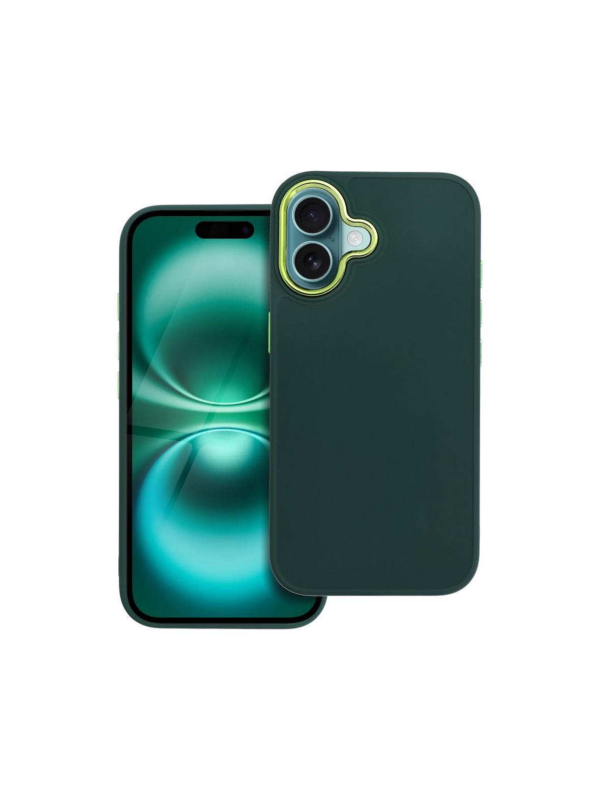 Futerał FRAME do IPHONE 16 zielony