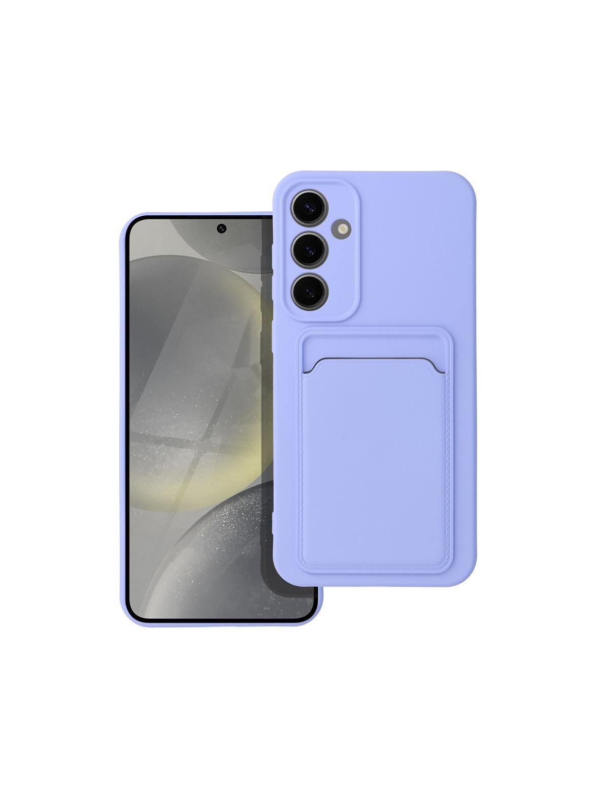 Futerał CARD CASE do SAMSUNG S23 FE fioletowy