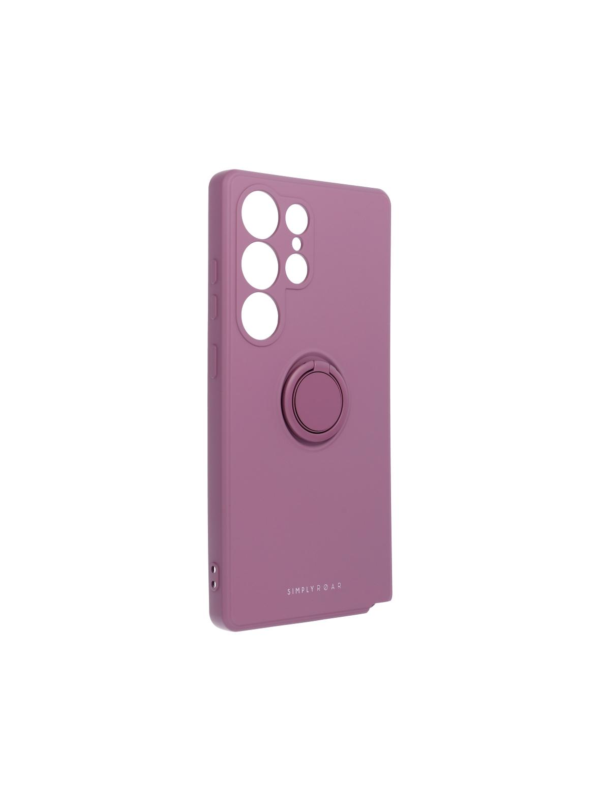 ROAR futerał AMBER CASE do SAMSUNG S25 Ultra Fioletowy