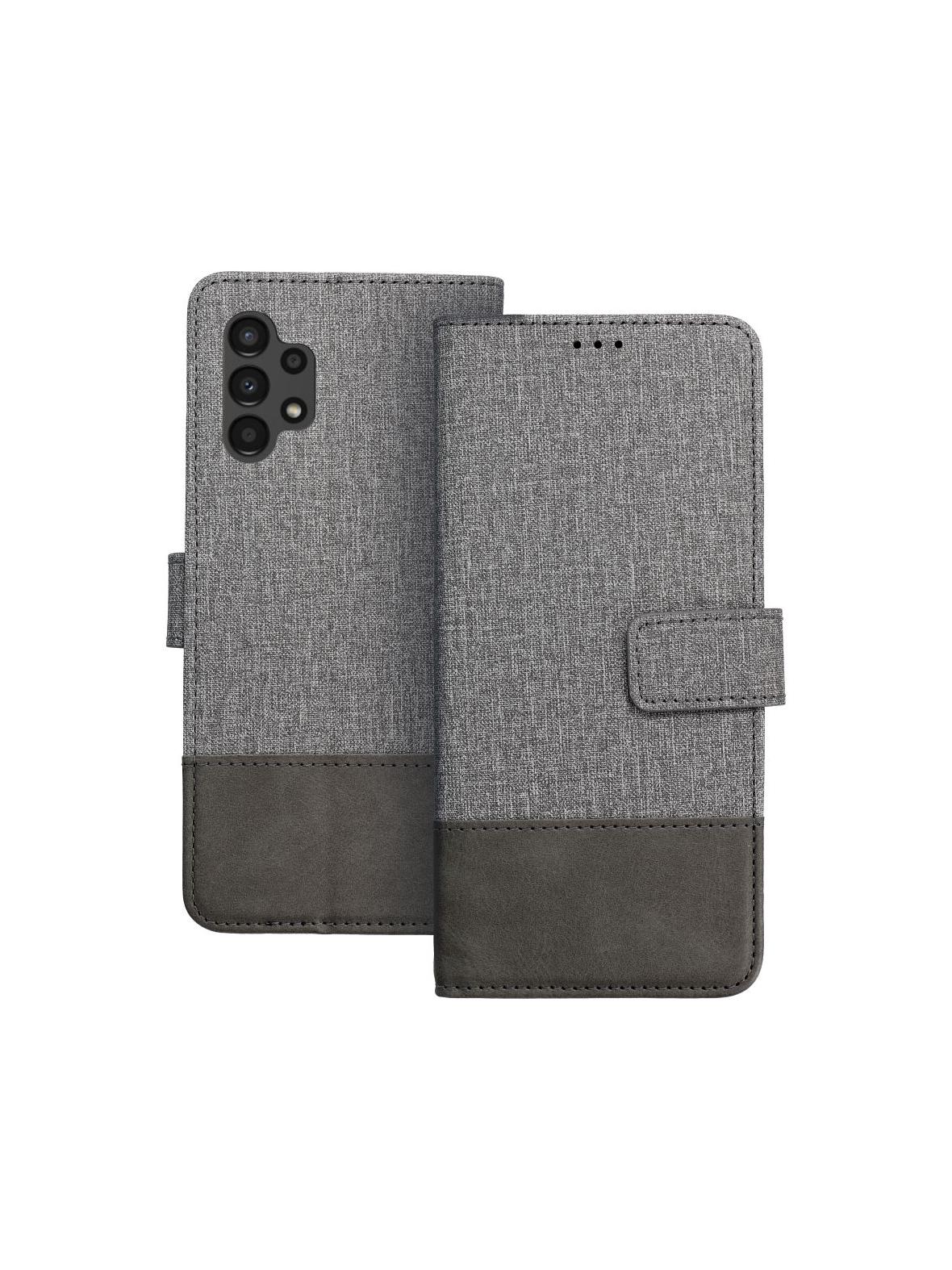 Kabura GOMMA Book do SAMSUNG A13 4G szary