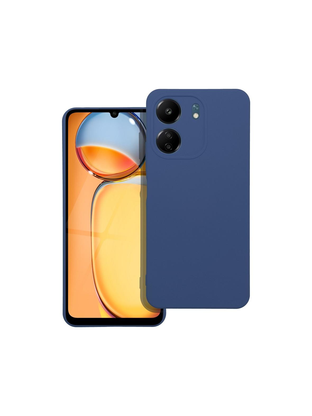 Futerał SILICONE do XIAOMI Redmi 13C / POCO C65 niebieski