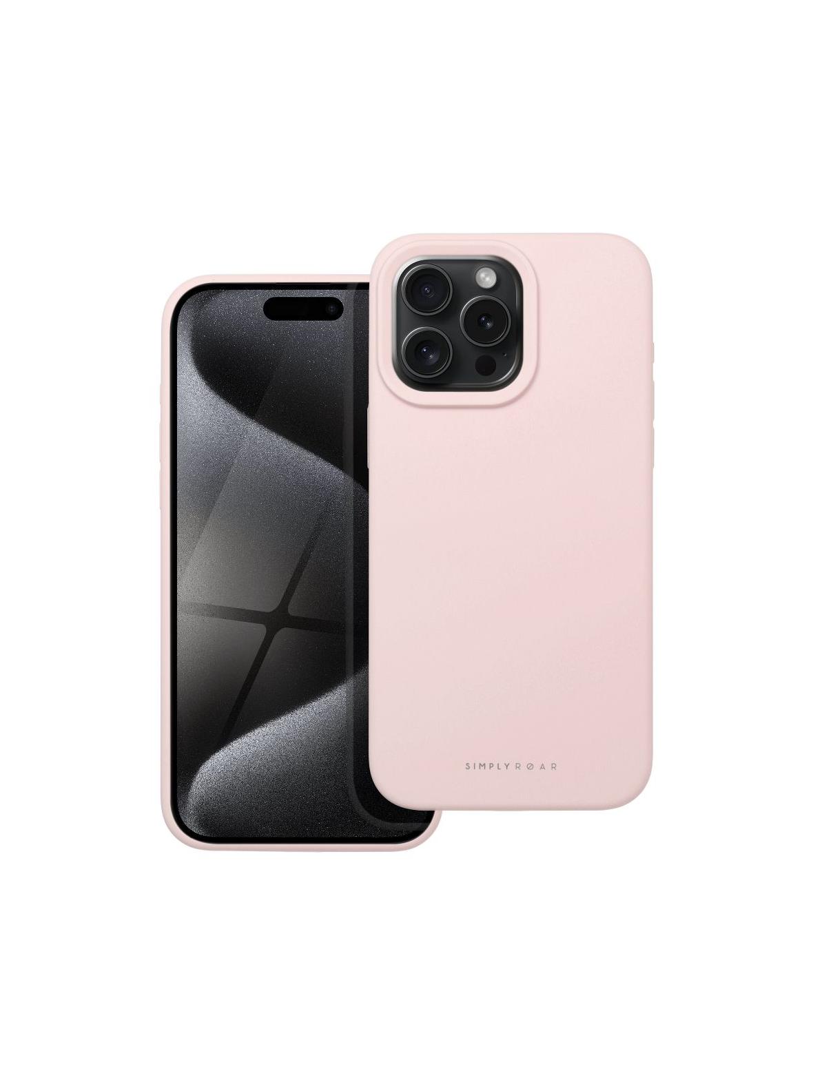 ROAR futerał CLOUD SKIN do IPHONE 15 Pro Max Jasnoróżowy