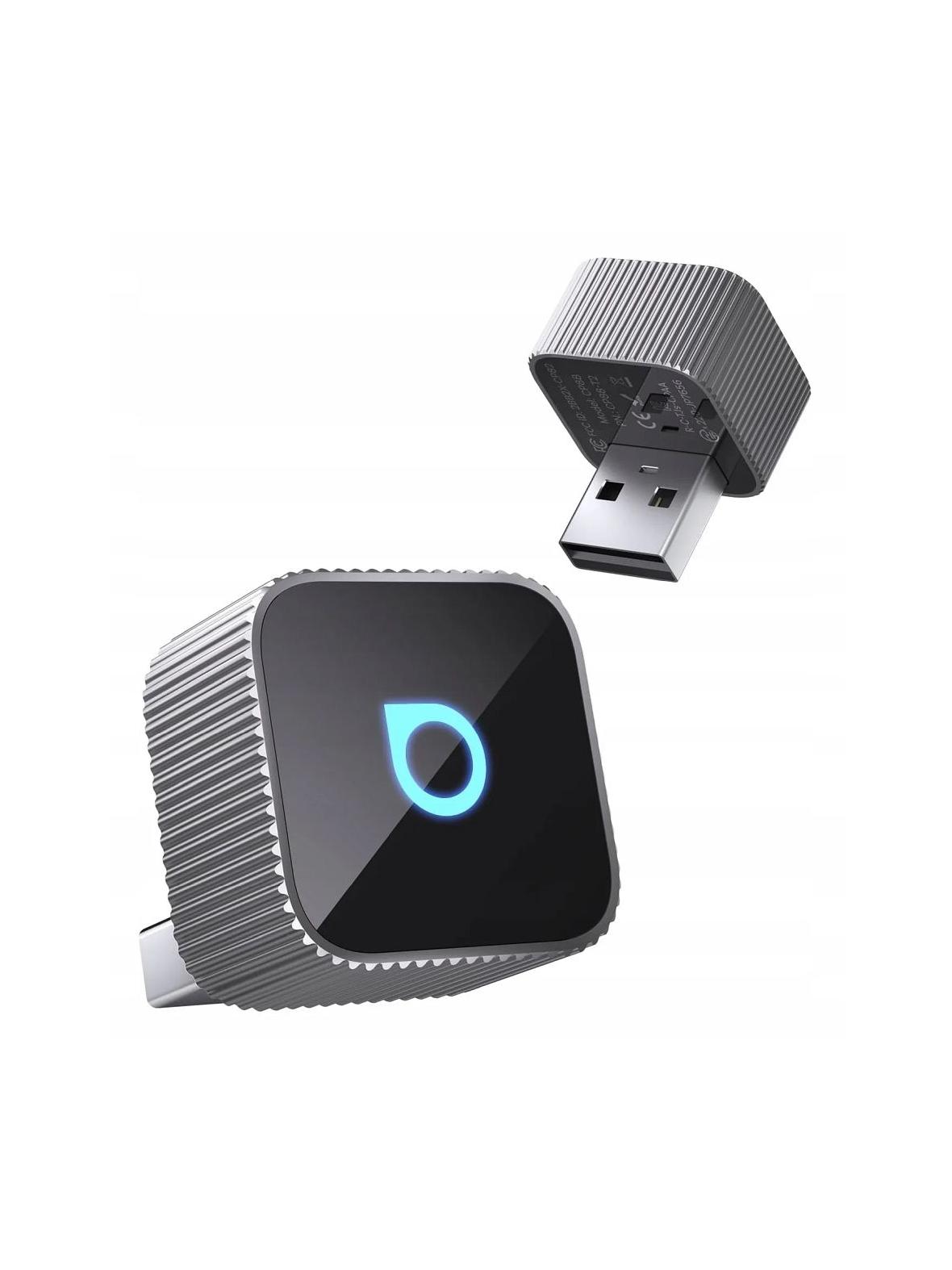 Bezprzewodowy Adapter samochodowy OTTOCAST Mini Cube T2 srebrny