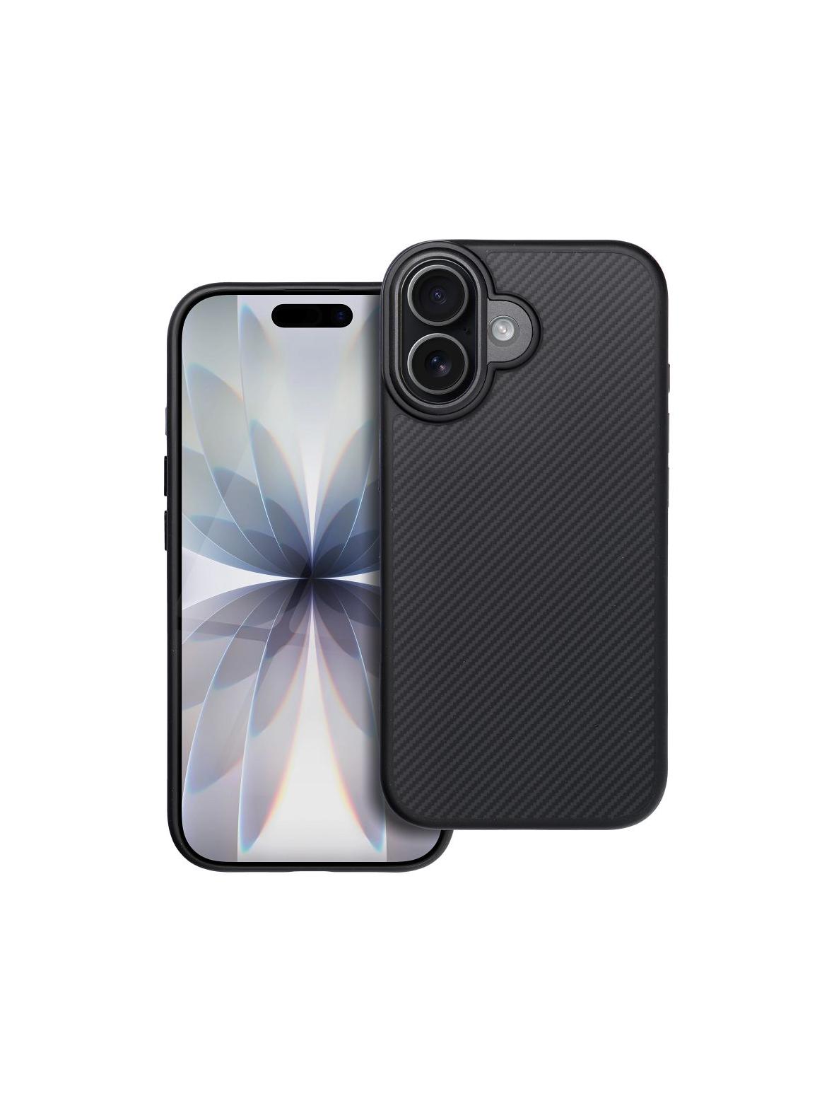 Etui na iPhone 17 Carbon Elite Mag Cover zgodny z MagSafe czarny