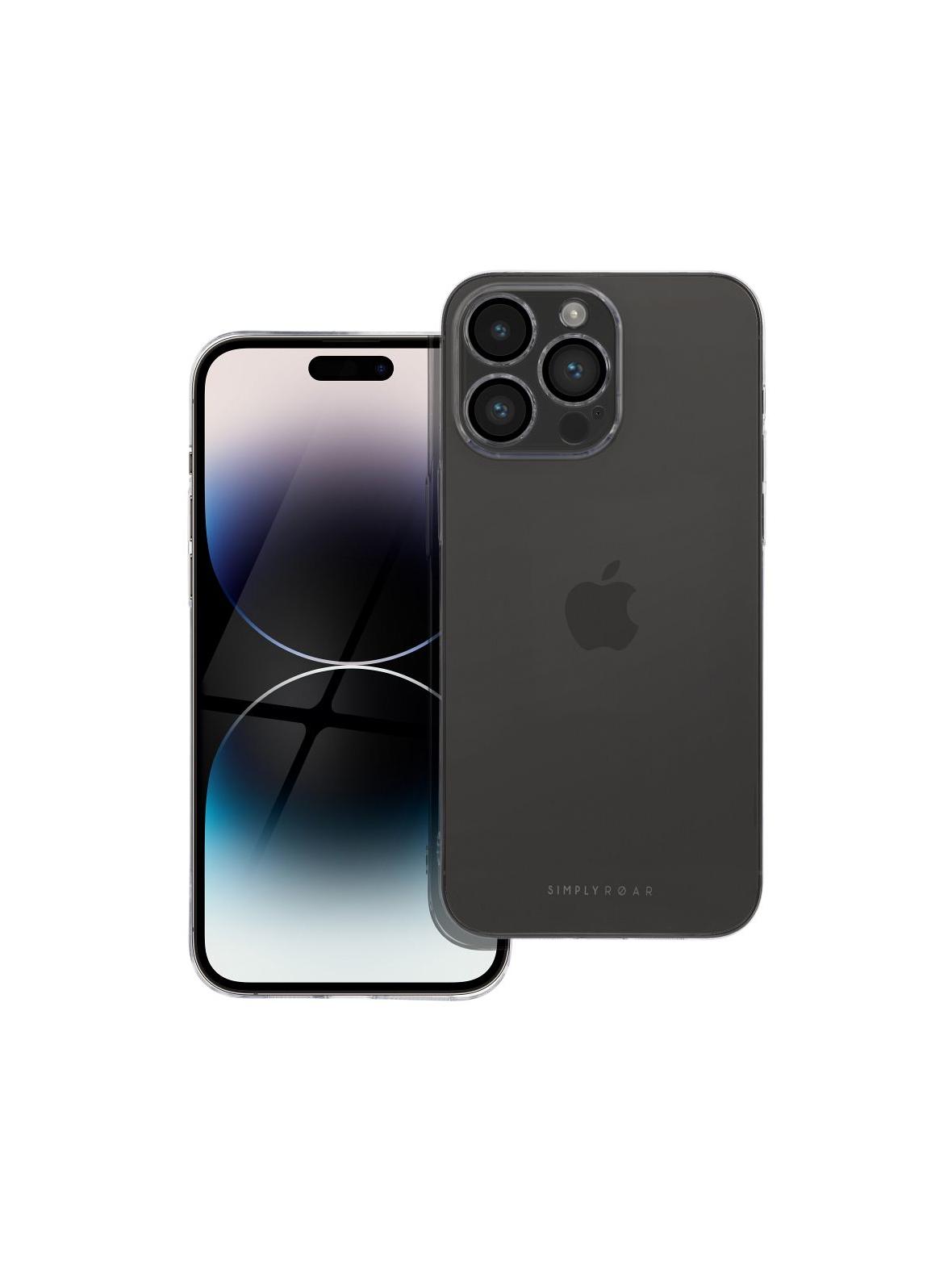 ROAR futerał PURE SIMPLE FIT do IPHONE 14 Pro Max Transparentny