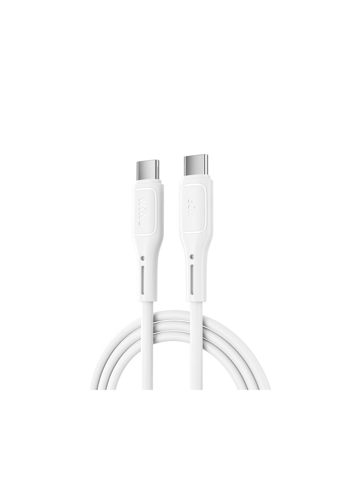 Kabel USB C do USB C Wiwu 30W Wi-C043E biały
