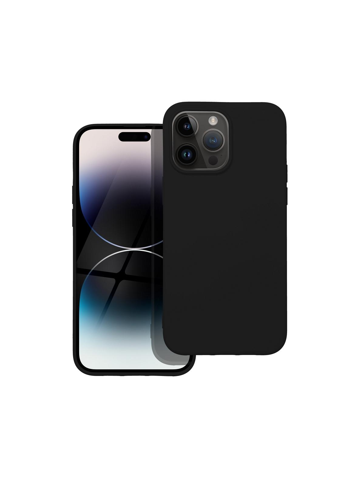 Futerał SILICONE do IPHONE 14 Pro Max czarny