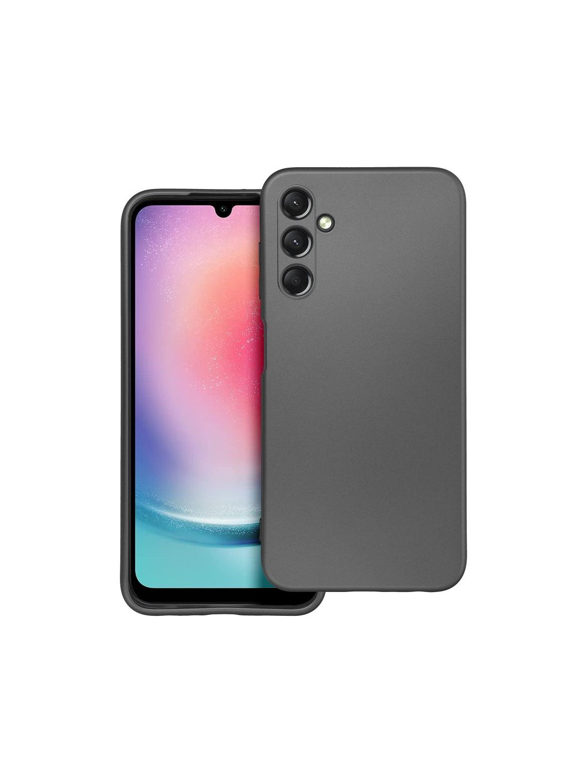 Futerał METALLIC do SAMSUNG A25 5G szary