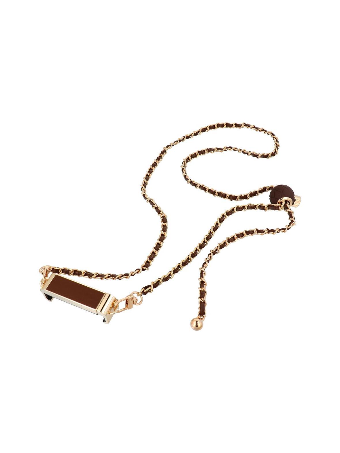 Łańcuch / Smycz z uchwytem GLAMOUR wszystkie modele max 80mm szer. BRĄZOWY