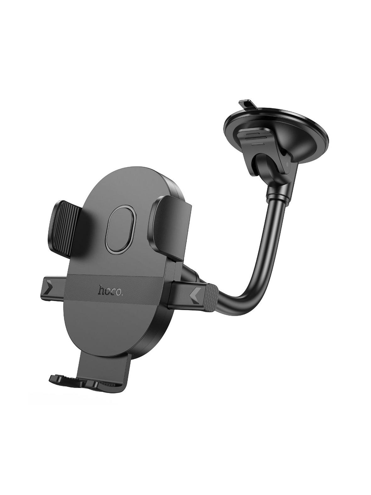 Uchwyt na telefon do samochodu uniwersalny Hoco do szyby / deski H20 czarny