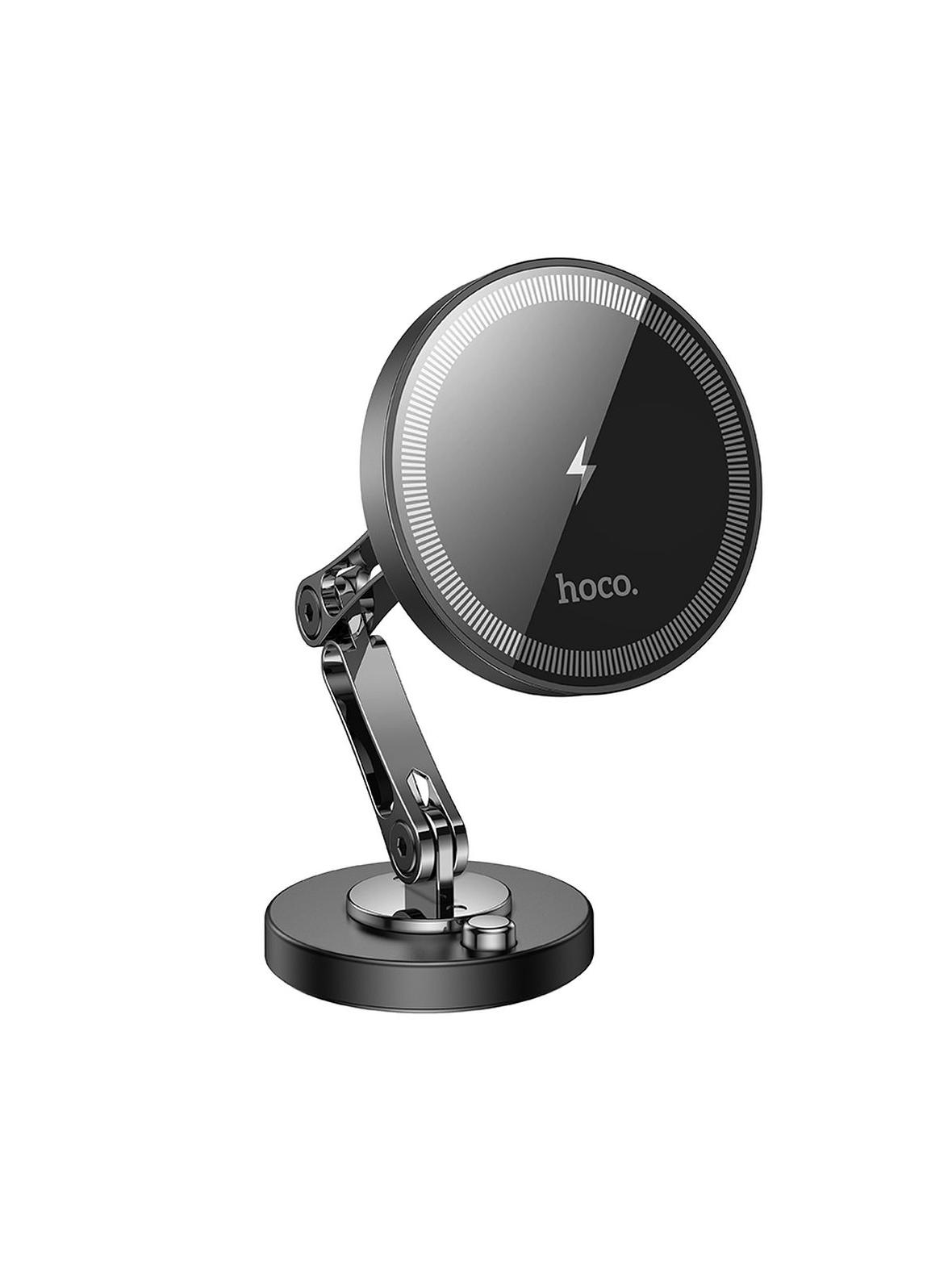 EOL HOCO uchwyt samochodowy indukcyjny do deski kompatybilny z MagSafe 15W HW26 czarny