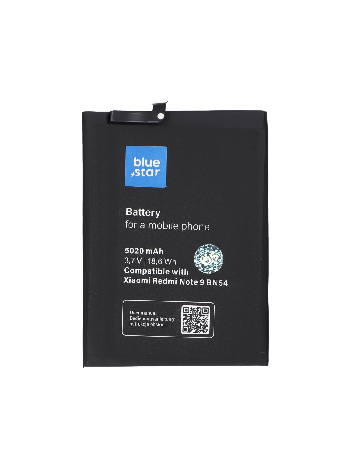 Bateria do Xiaomi Redmi Note 9 (BN54) 5020 mAh Blue Star