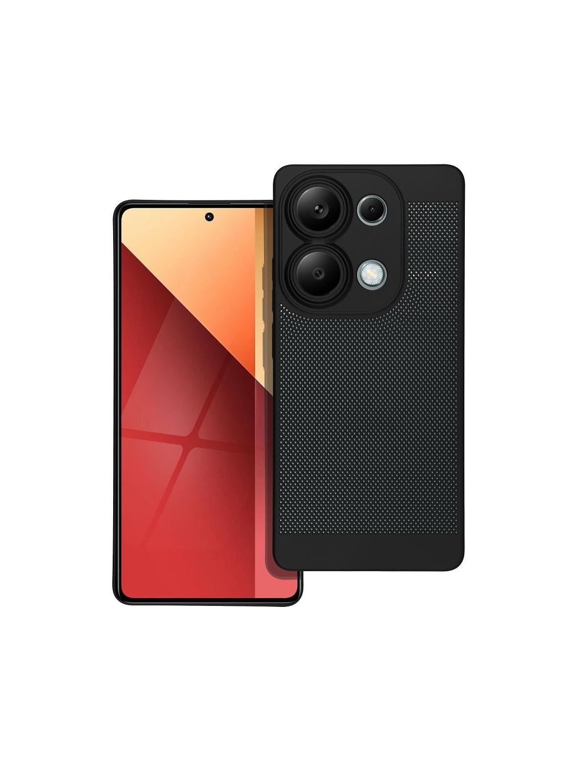 Futerał BREEZY do XIAOMI Redmi Note 13 Pro 4G / POCO M6 Pro 4G czarny