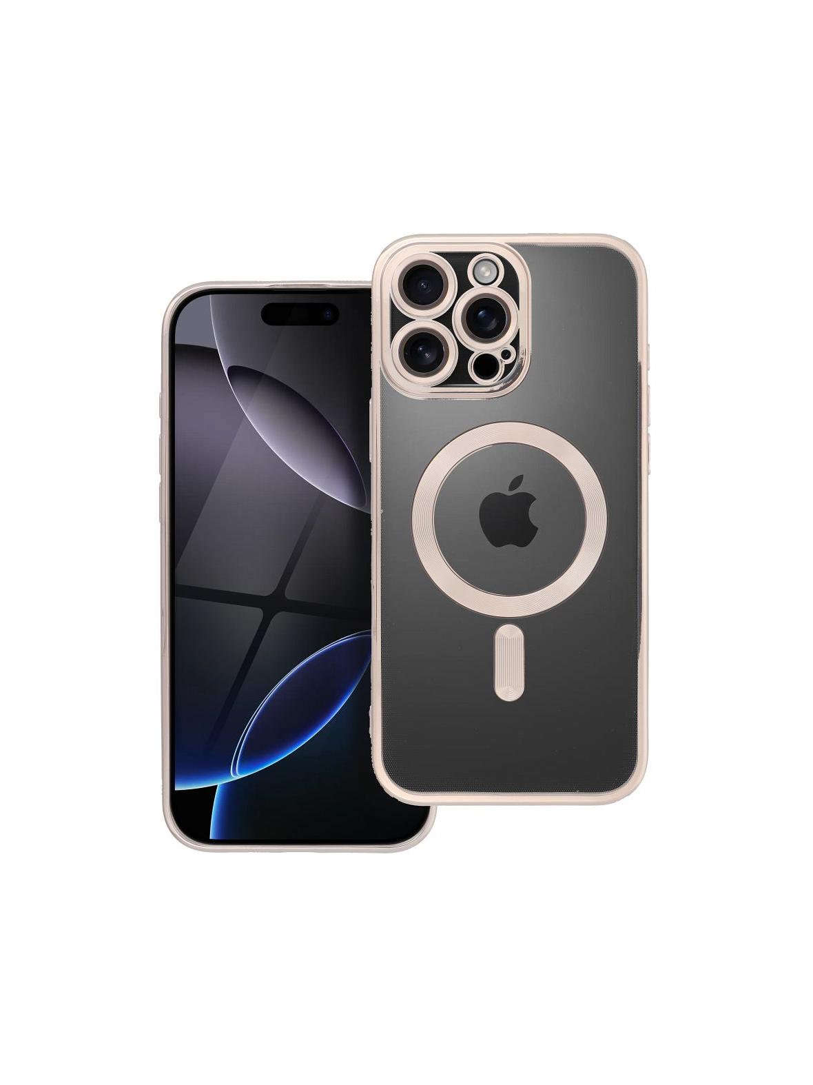 Futerał ELECTRO MAG COVER kompatybilny z MagSafe do IPHONE 16 Pro Max tytanowy