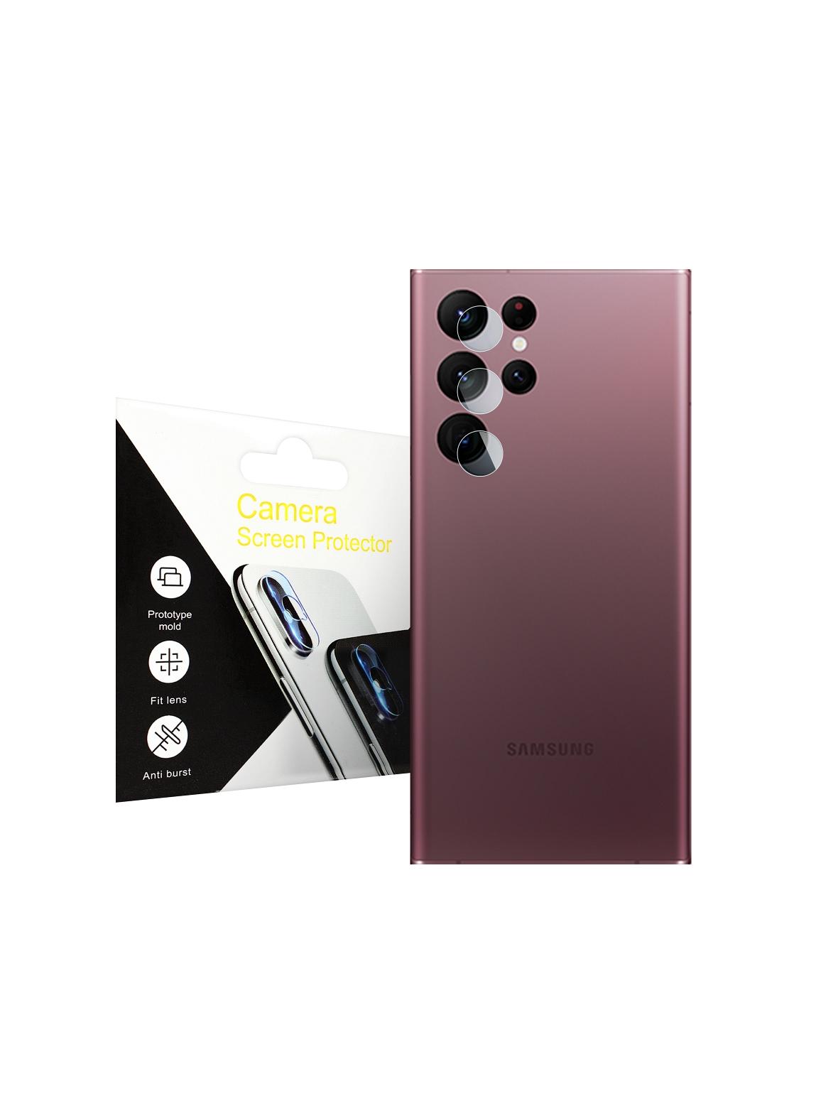 Szkło hartowane Tempered Glass Camera Cover - do Samsung S22 Ultra