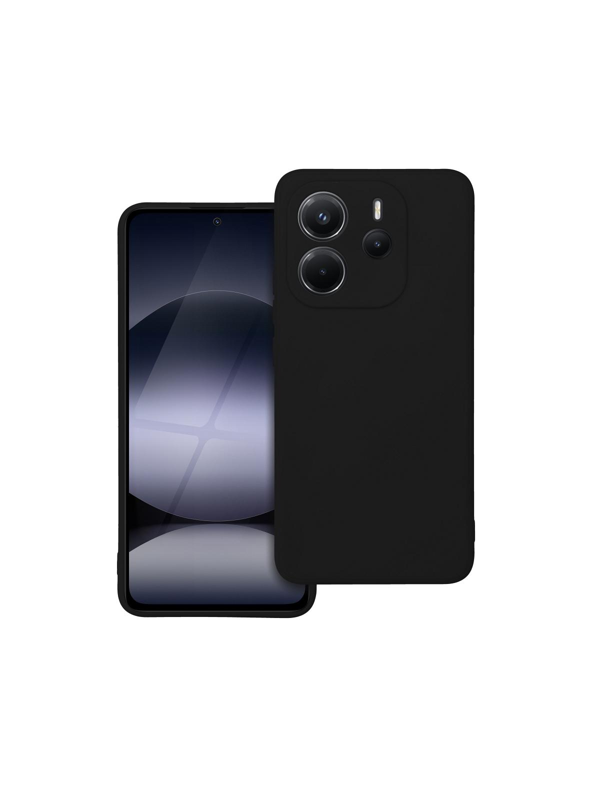 Futerał SOFT do XIAOMI Redmi Note 14 4G (GLOBAL - 164,84mm x 78,15mm x 8,16mm) czarny