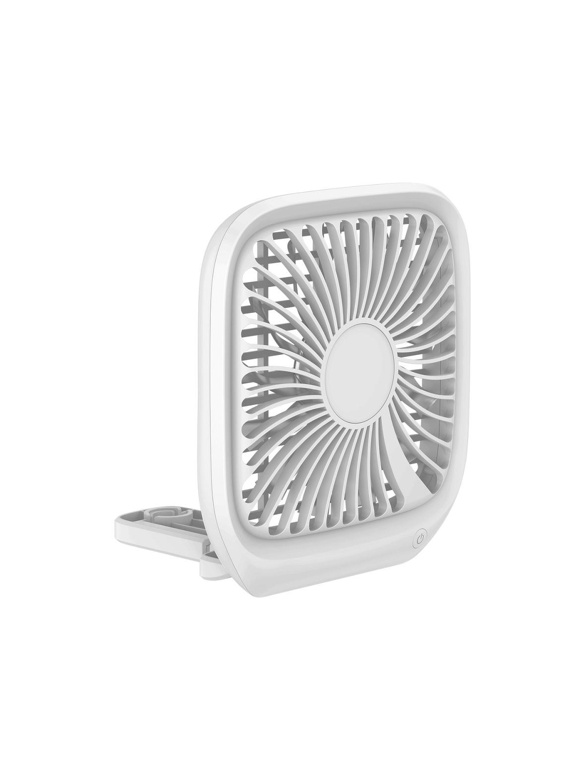 BASEUS wentylator / wiatrak samochodowy na zagłówek na USB biały CXZD-02