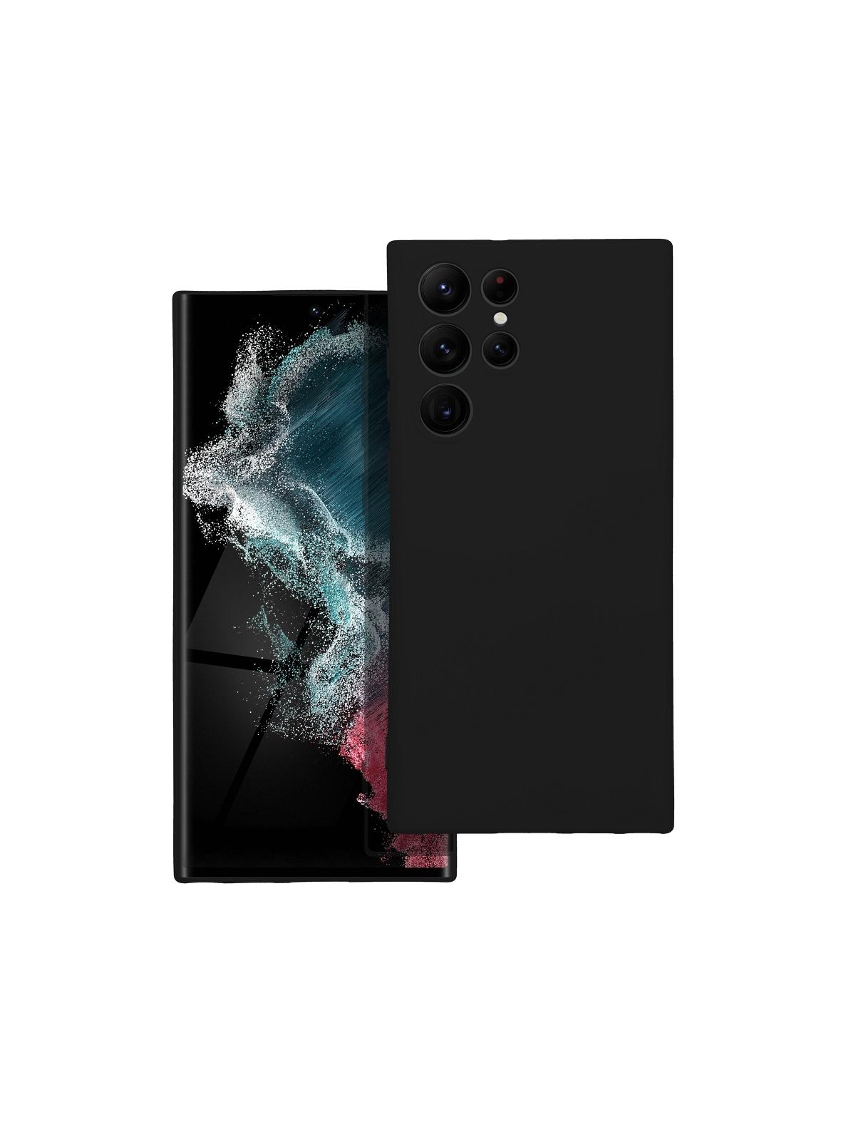 Futerał SILICONE do SAMSUNG S22 Ultra czarny