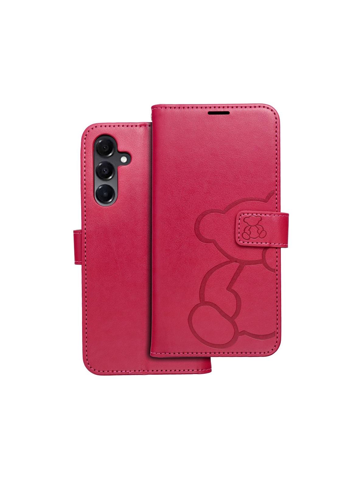 Kabura MEZZO Book do SAMSUNG A16 5G teddy bear magenta
