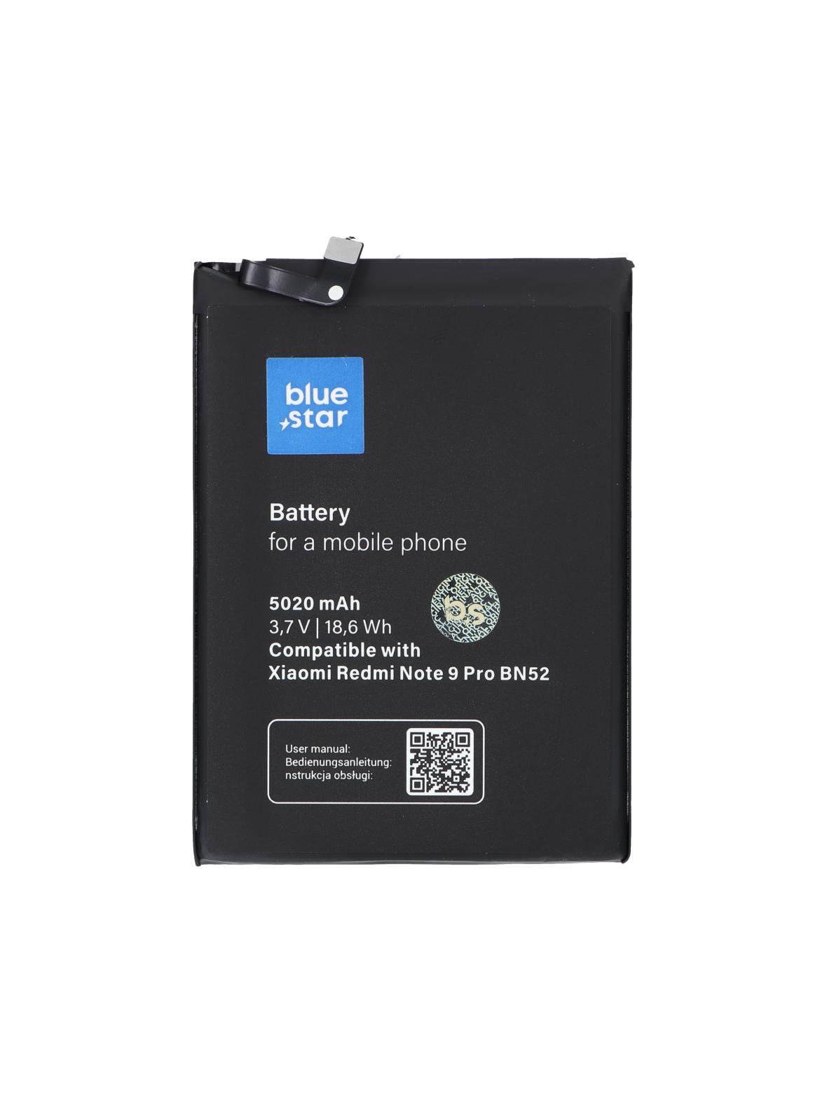 Bateria do Xiaomi Redmi Note 9 Pro (BN52) 5020 mAh Blue Star