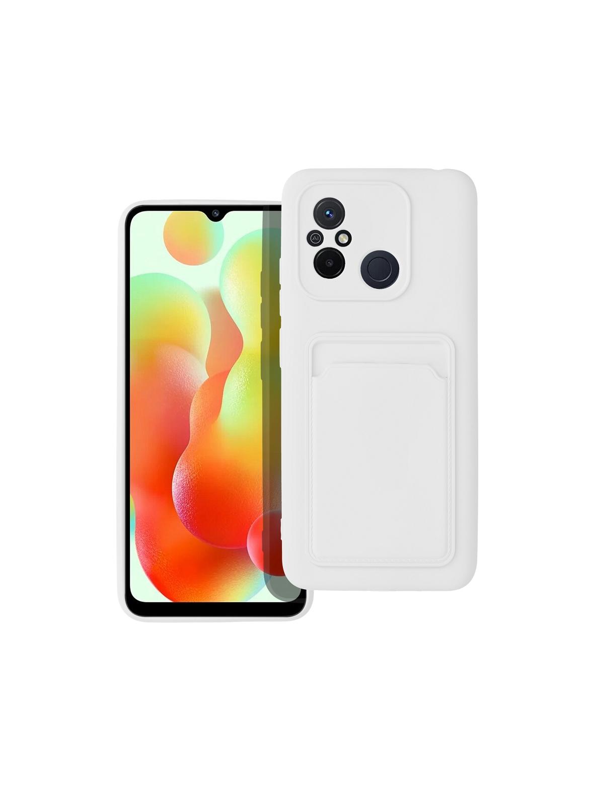 Futerał CARD CASE do XIAOMI Redmi 12C biały