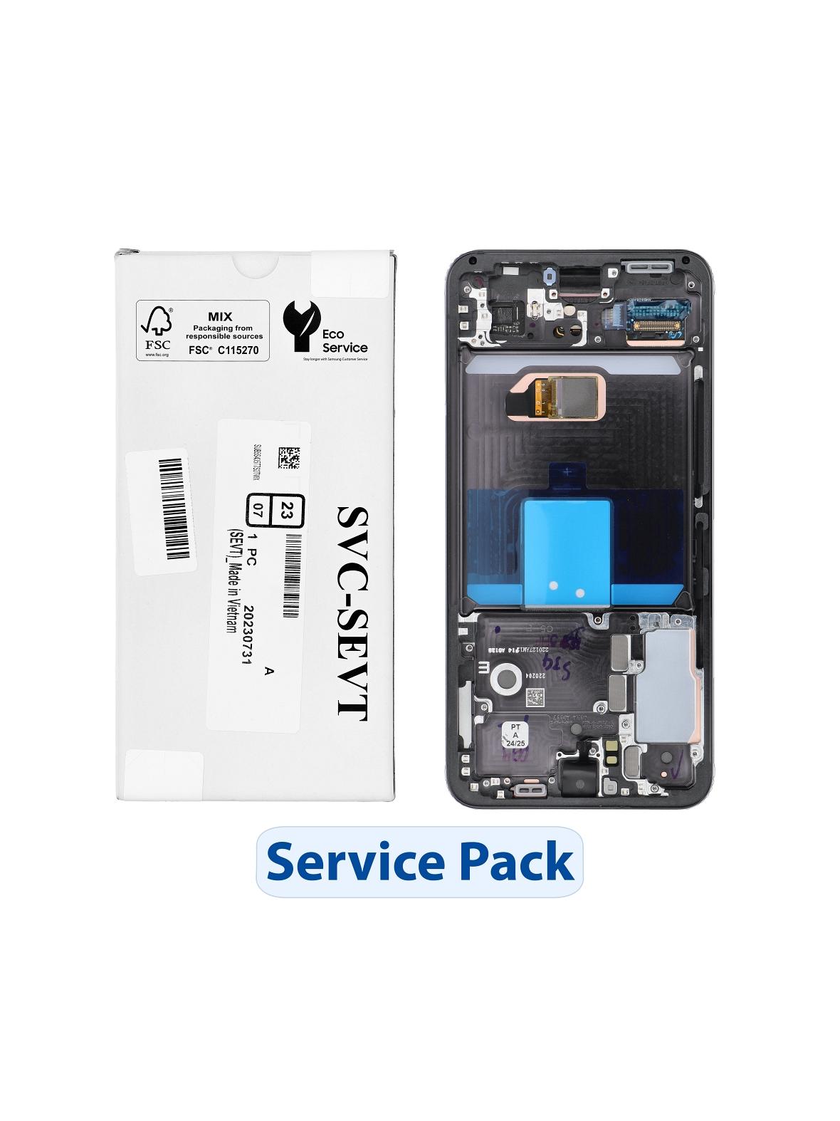 ServicePack Wyświetlacz LCD SAMSUNG S22 S901 GH82-27520A Black