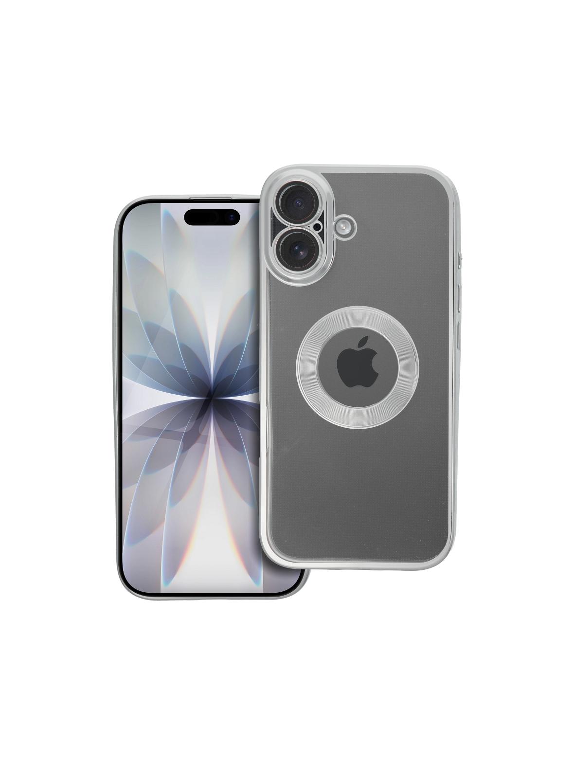 Futerał GLAM do IPHONE 17 srebrny