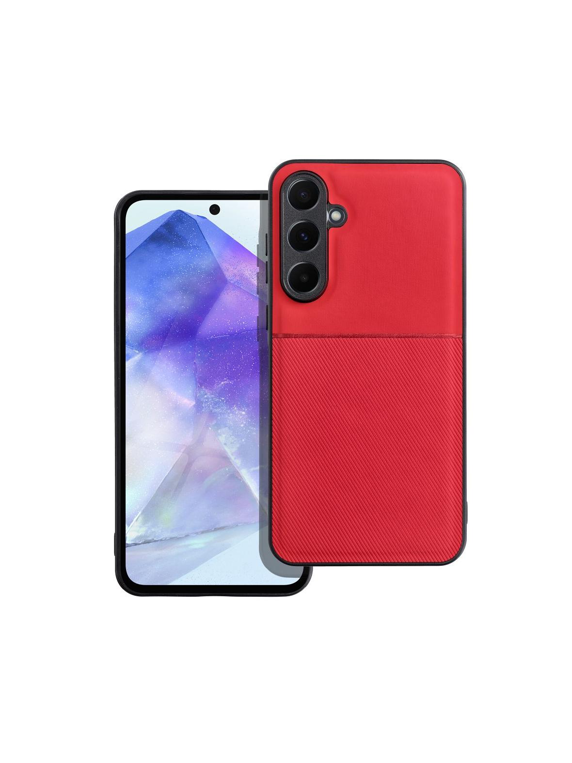 Futerał NOBLE do SAMSUNG A55 5G czerwony