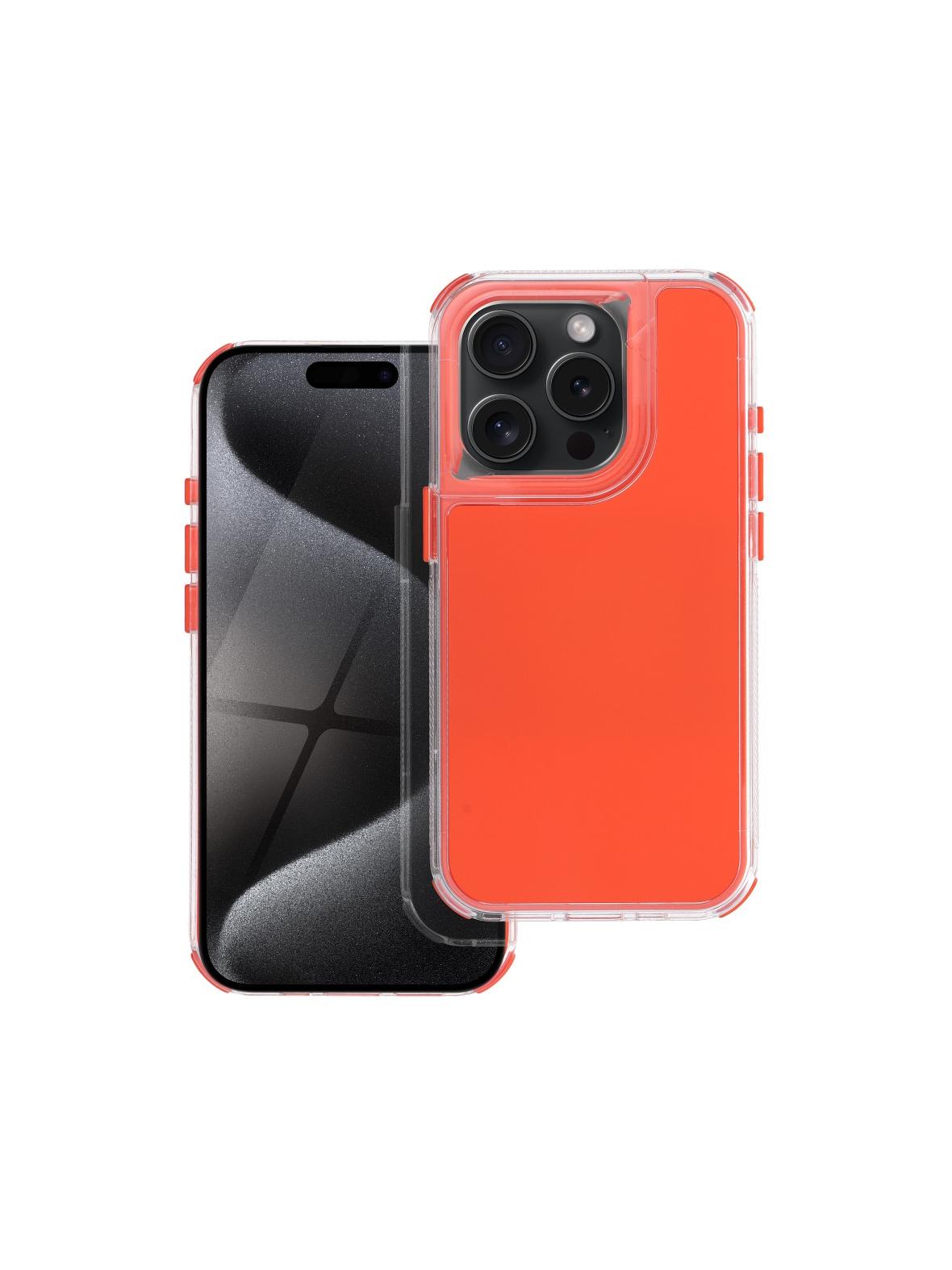 Futerał MATRIX do IPHONE 14 pomarańczowy