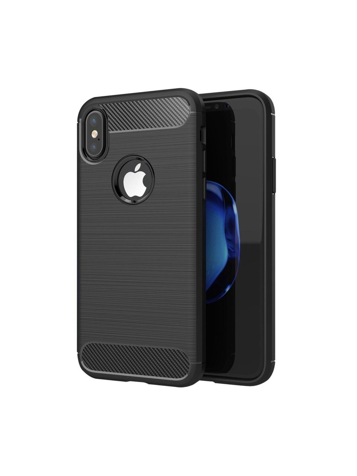 Futerał CARBON do IPHONE XS czarny