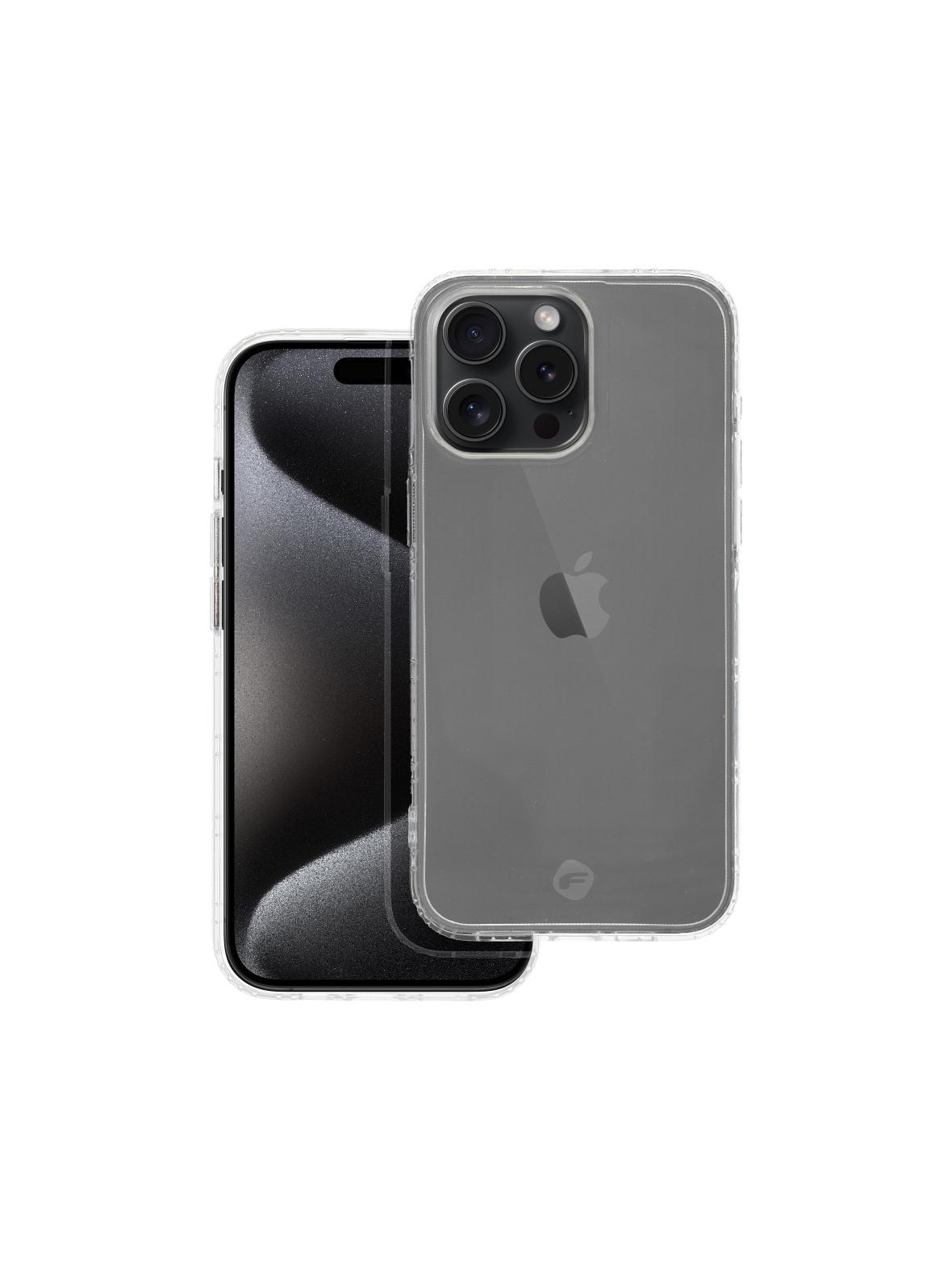 Etui na iPhone 15 PRO MAX Forcell F-Protect Long Lasting transparentne