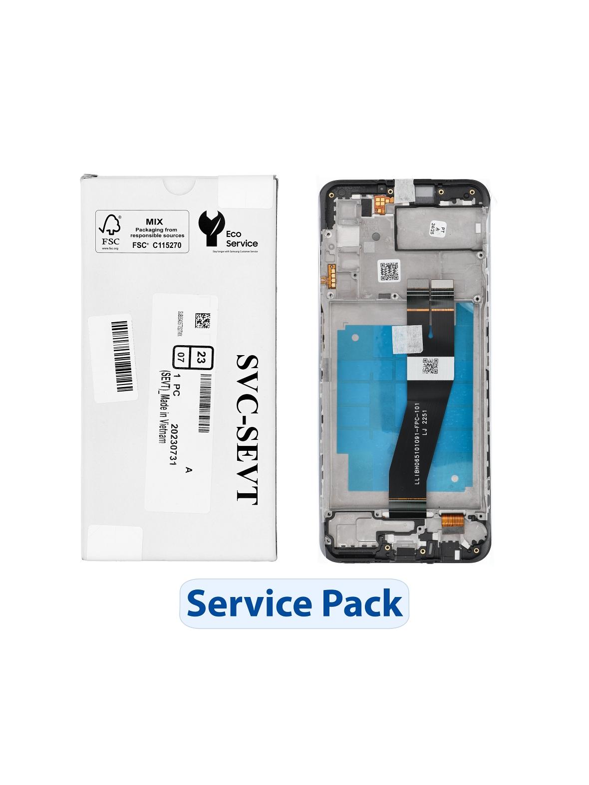 ServicePack Wyświetlacz LCD SAMSUNG A03s A037G GH81-21233A