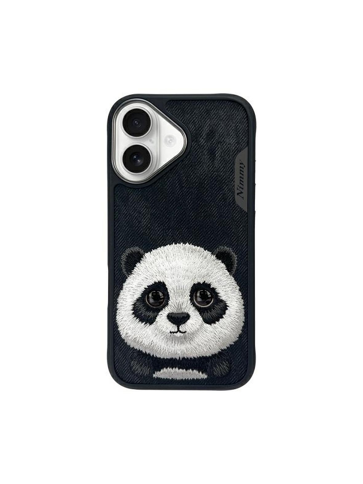 NIMMY futerał BIG EYED PET 2.0 Panda do IPHONE 16 czarny